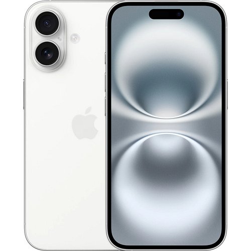 Apple iPhone 16 (White, 128 GB)