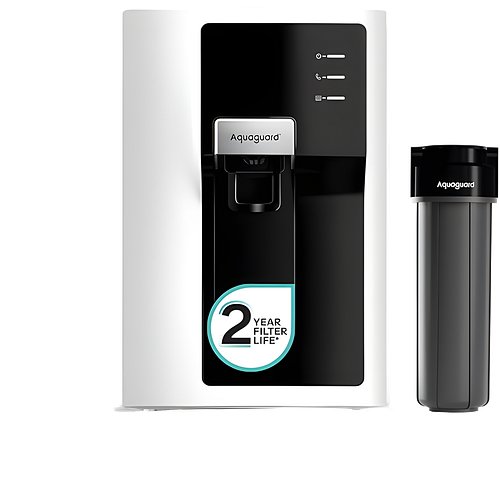 Aquaguard Astor RO+UV Alkaline 2X Water Purifier | 2 Year Filter Life | With Mega Sediment Filter