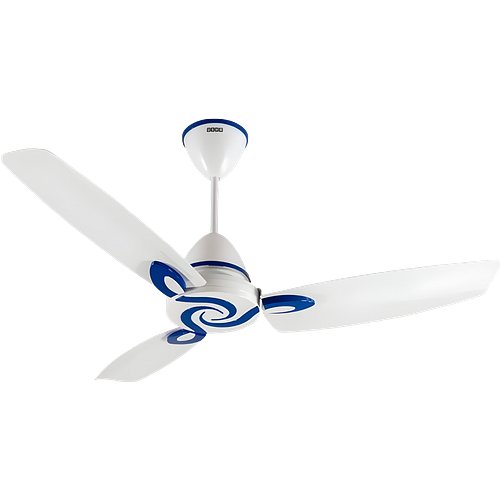 Usha Lambda Beta 5 Star 1200 mm 3 Blade Ceiling Fan (BLDC Motor With Remote | White)
