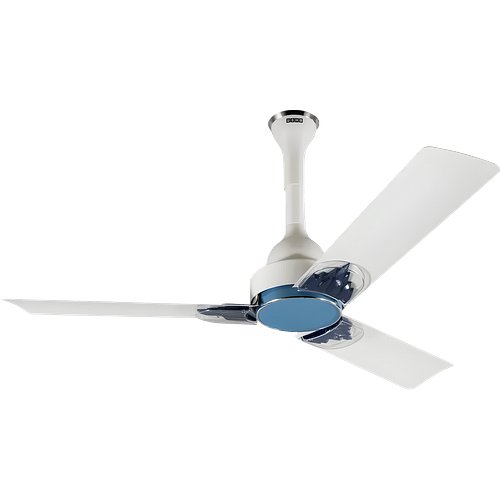 Usha Phi Beta 1200MM BLDC 5 Star Energy Efficient, Dust & Oil Resistant Ceiling Fan with Remote (White)