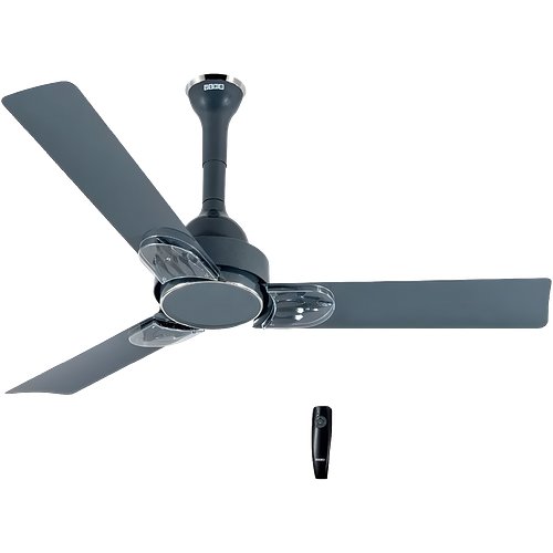 Usha Phi Beta 1200Mm BLDC 5 Stars Energy Efficient, Dust & Oil Resistant Ceiling Fan With Remote (Graphite Grey)