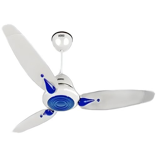 Usha Rho 5 Star 1200 mm 3 Blade Ceiling Fan (White)