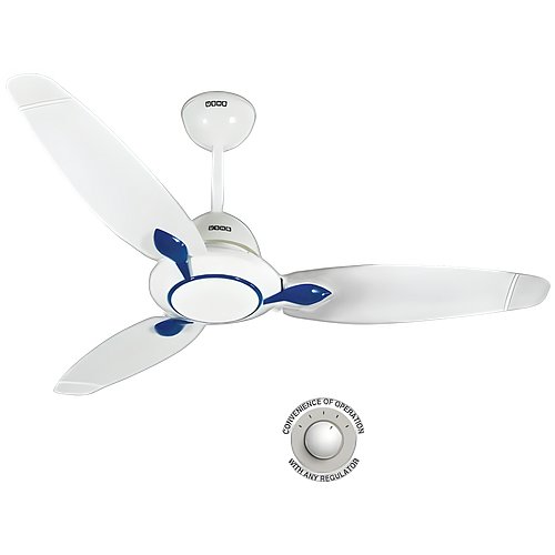 Usha Rho Beta 5 Star 1200 mm 3 Blade Ceiling Fan (BLDC Motor | White)