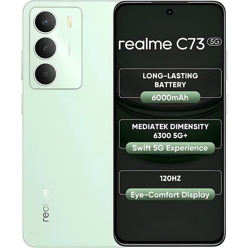 Realme C73 5G (Jade Green, 128 GB) (4 GB RAM)