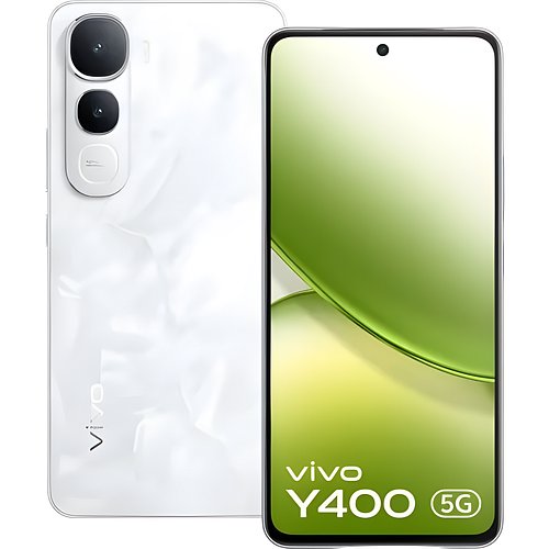 Vivo Y400 5G (Glam White, 256 GB) (8 GB RAM)