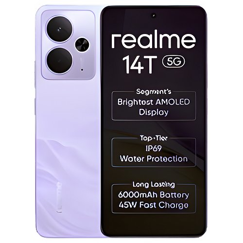 Realme 14T 5G (Lightning Purple, 128 GB) (8 GB RAM)
