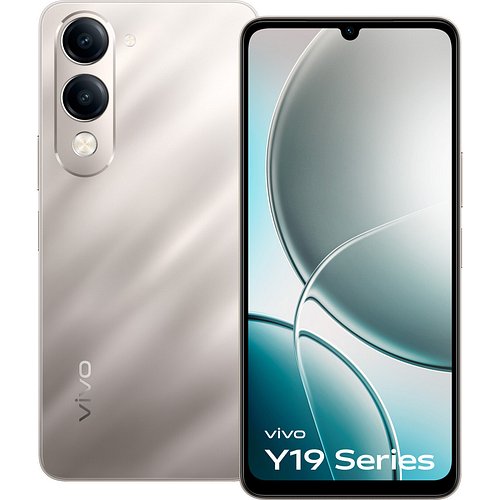 VIVO Y19 5G (Titanium Silver, 4GB RAM, 64GB Storage) with No Cost EMI/Additional Exchange Offers