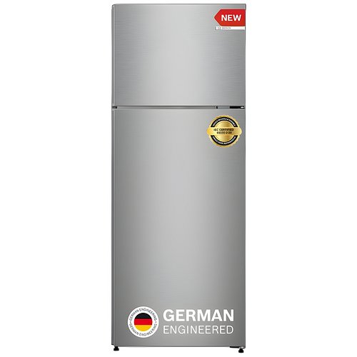 Bosch 243L Top Freezer Frost Free Double Door Refrigerator, CTN27S21EI, Fine Steel