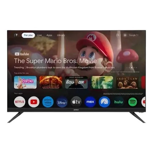 Intex 1m (32") HD Ready Google TV (LED-SGV3201) – Smart LED TV with Chromecast & Google Assistant
