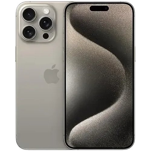 Apple iPhone 15 Pro (Natural Titanium, 128 GB)