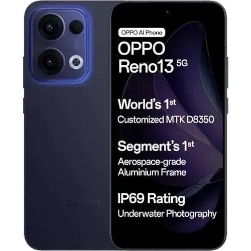 Oppo Reno13 5G (Luminous Blue, 256 GB) (8 GB RAM)