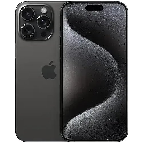 Apple iPhone 15 Pro (Black Titanium, 256 GB)