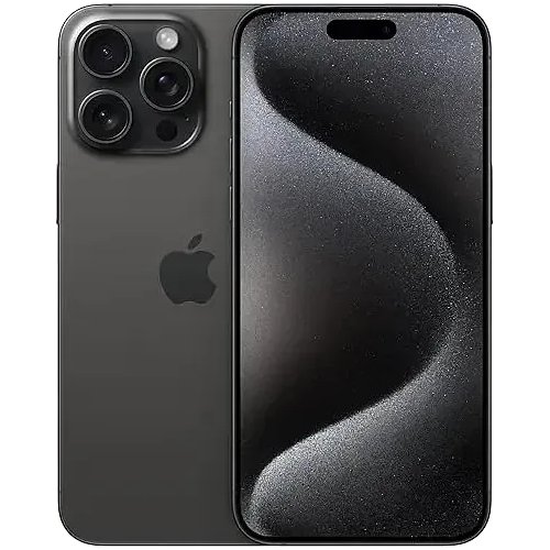 Apple iPhone 15 Pro (Black Titanium, 128 GB)