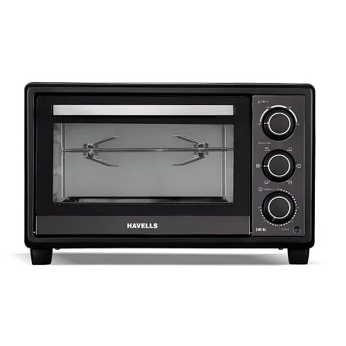 Havells, Oven Toaster Griller, 1380 W, Rotisserie Double Door Glass, 20 Ltr, GHCOTCVK138