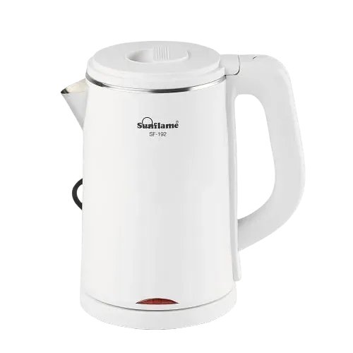 Sunflame SF-192 Electric Kettle (1.2 L, White, Steel)
