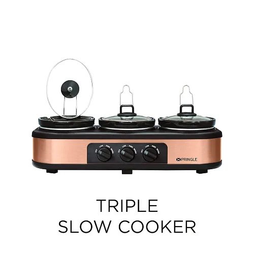 Pringle Triple Slow Cooker FW-1806 100Wx3