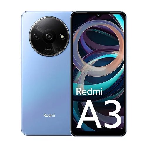 Redmi A3, 6 GB RAM, 128GB, Lake Blue