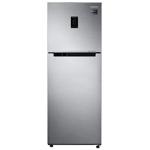 Samsung 301L 2 Star Inverter Frost-Free Convertible 5 In 1 Double Door Refrigerator Appliance (RT34C4522S8/HL,Elegant Inox)
