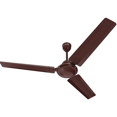 Bajaj Classico Pro 1200mm 1 Star 3 Blade Ceiling Fan with ThermaTuff Motor & AutoHeal Capacitor (Brown)