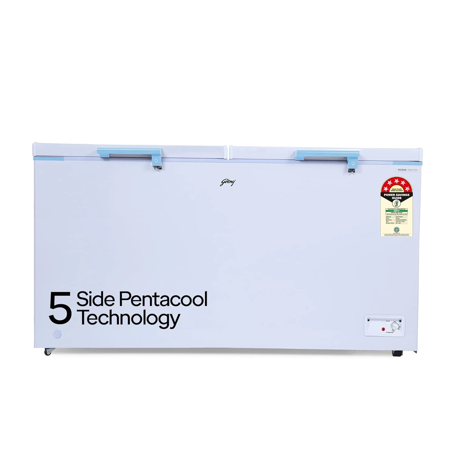 Buy Godrej 405L Double Door Deep Freezer DH EPenta 425E 2HCN RW