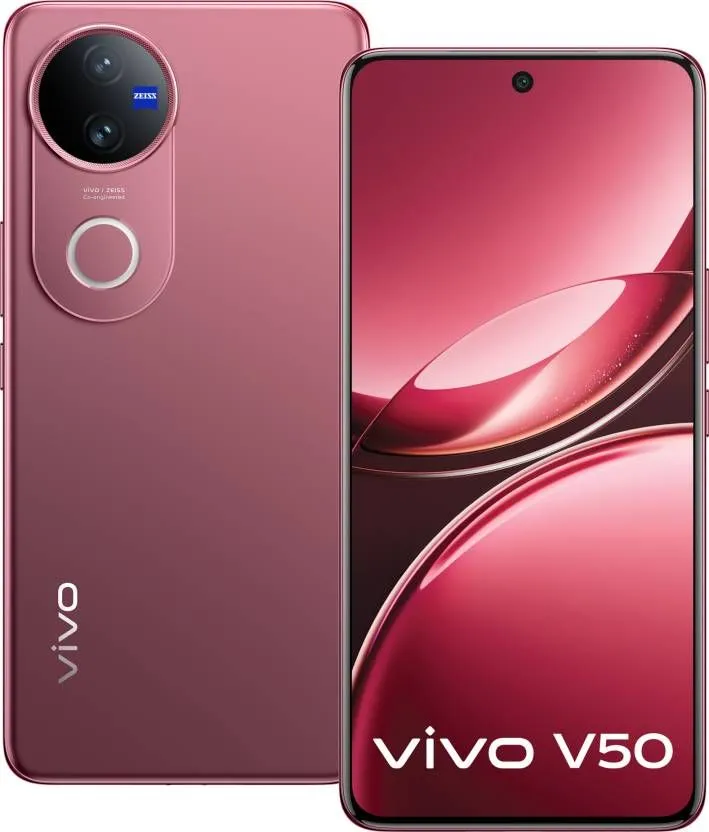 Vivo V50 5G (Rose Red, 512 GB) (12 GB RAM)
