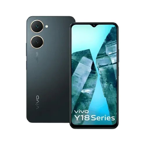 Vivo Y18t (Space Black, 128 GB) (4 GB RAM)