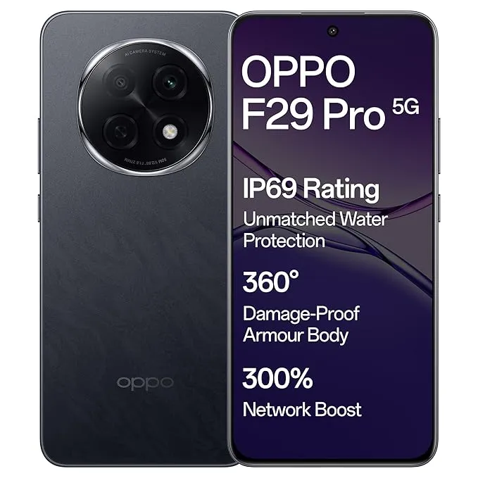 Oppo F29 Pro 5G (Granite Black, 128 GB) (8 GB RAM)