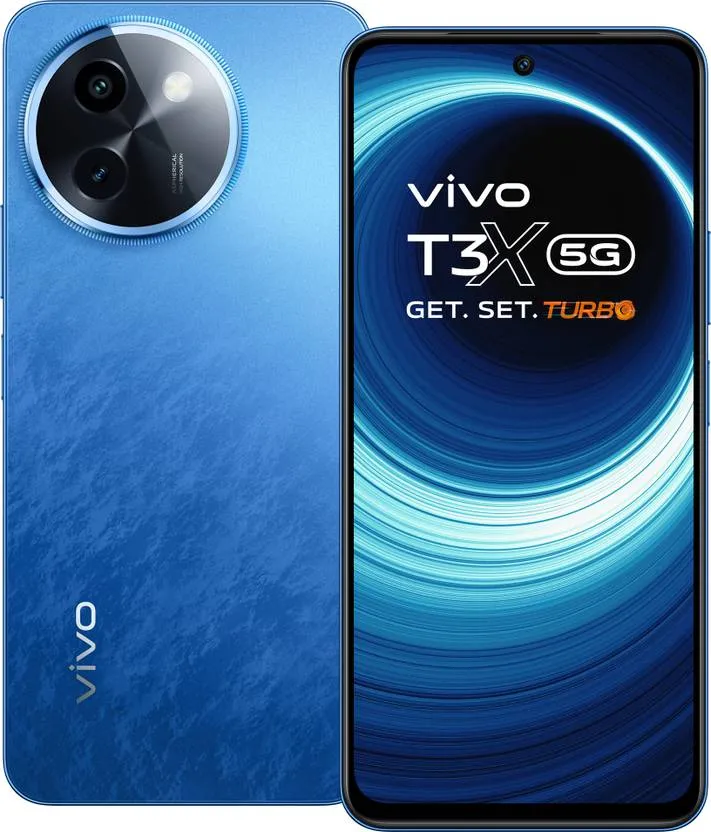 Vivo T3x 5G (Sapphire Blue, 128 GB) (4 GB RAM)
