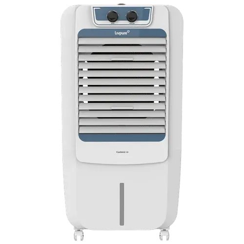 Livpure Coolmist 48 Litres Personal Air Cooler with Inverter Compatible (Thermal Overload Protection, White & Blue)